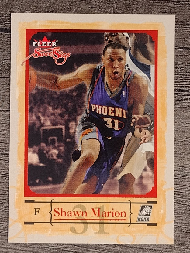 2004-05 Fleer Sweet Sigs #8 Shawn Marion