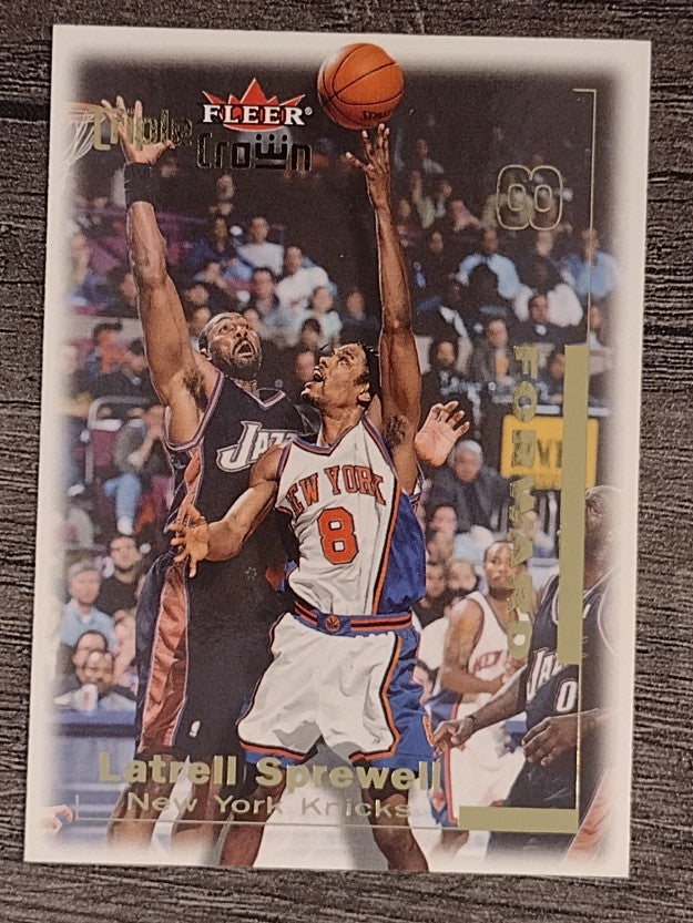 2000-01 Fleer Triple Crown #101 Latrell Sprewell