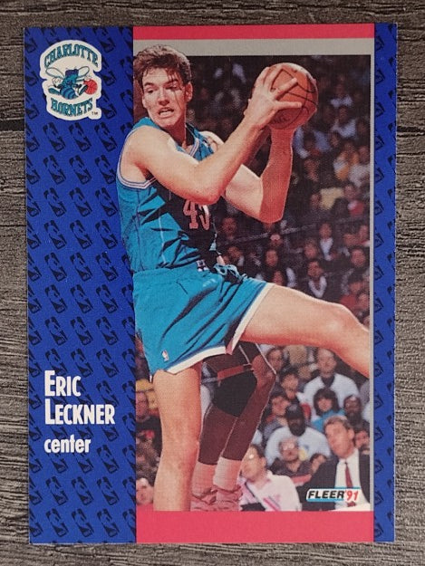1991-92 Fleer #21 Eric Leckner