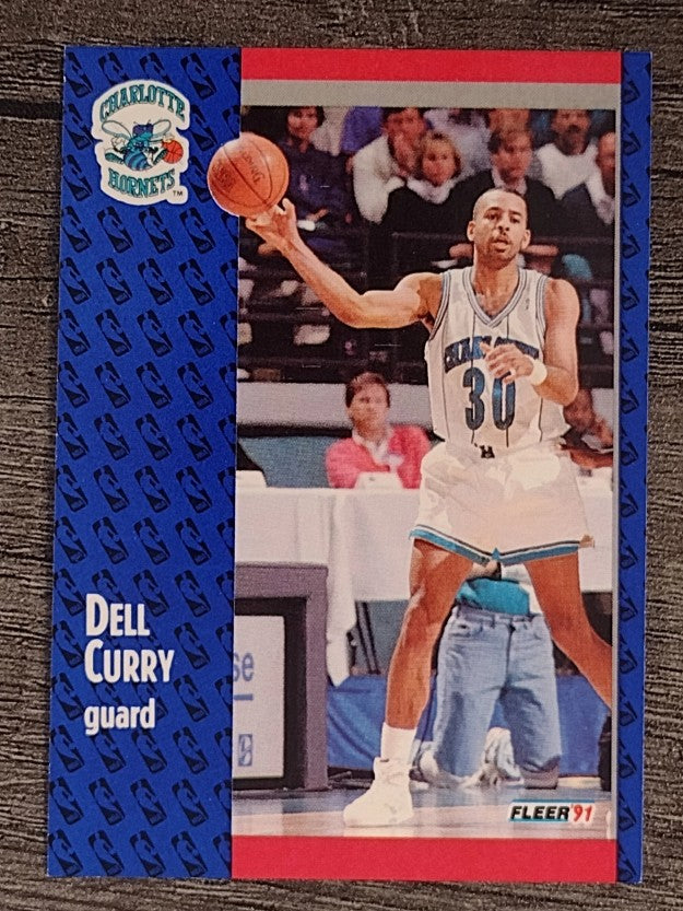 1991-92 Fleer #19 Dell Curry