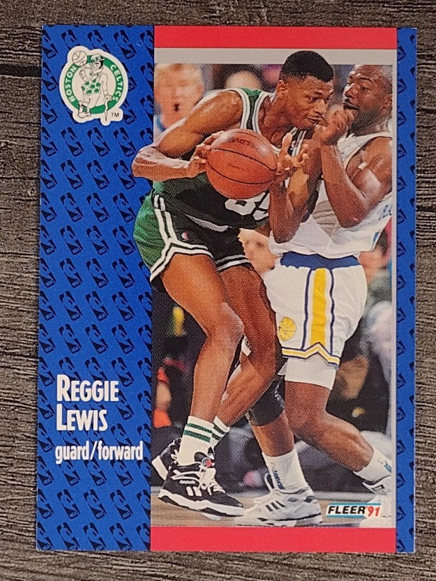1991-92 Fleer #12 Reggie Lewis