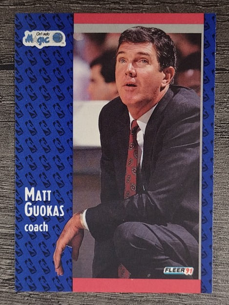 1991-92 Fleer #145 Matt Guokas CO