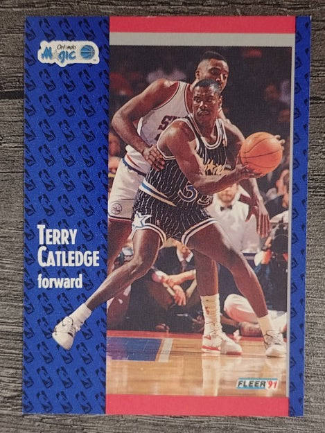 1991-92 Fleer #144 Terry Catledge