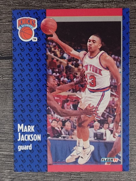1991-92 Fleer #137 Mark Jackson