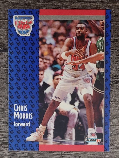 1991-92 Fleer #133 Chris Morris