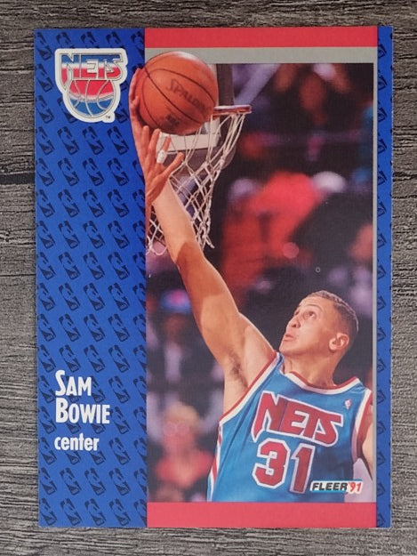 1991-92 Fleer #129 Sam Bowie