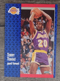 1991-92 Fleer #103 Terry Teagle