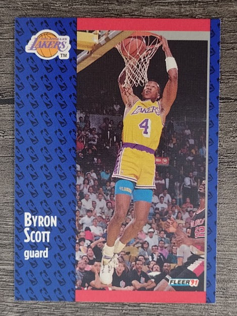 1991-92 Fleer #102 Byron Scott