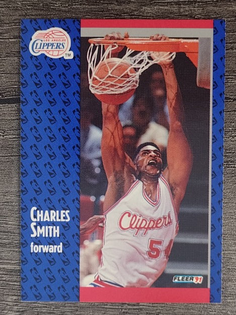 1991-92 Fleer #96 Charles Smith