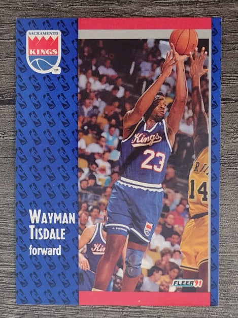 1991-92 Fleer #181 Wayman Tisdale