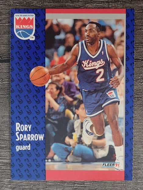 1991-92 Fleer #180 Rory Sparrow