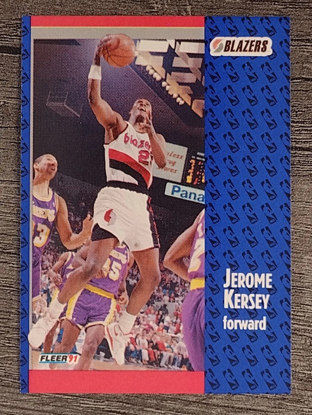 1991-92 Fleer #170 Jerome Kersey