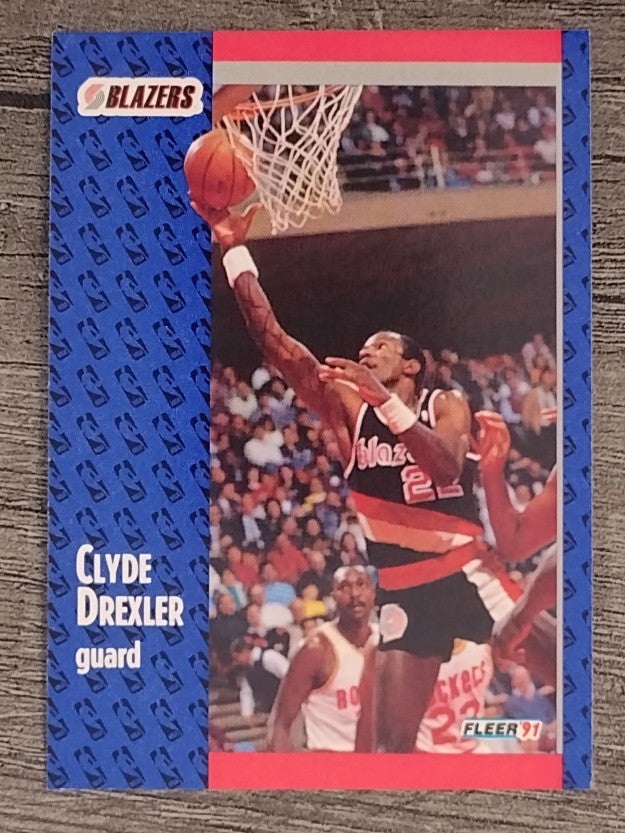 1991-92 Fleer #168 Clyde Drexler