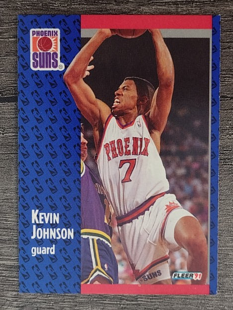 1991-92 Fleer #161 Kevin Johnson
