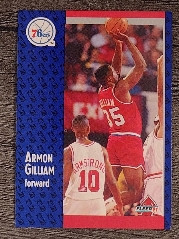 1991-92 Fleer #153 Armon Gilliam