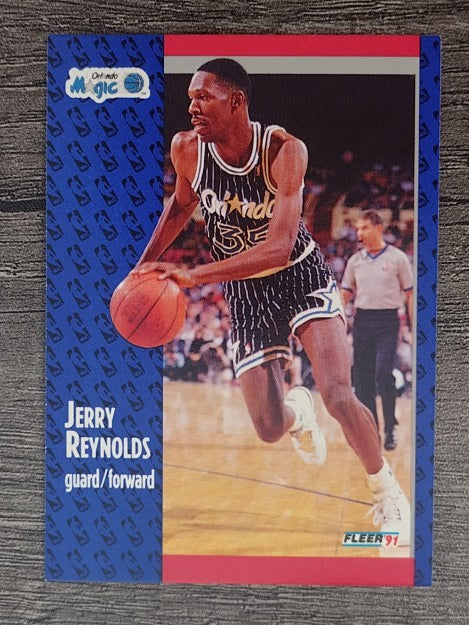 1991-92 Fleer #146 Jerry Reynolds