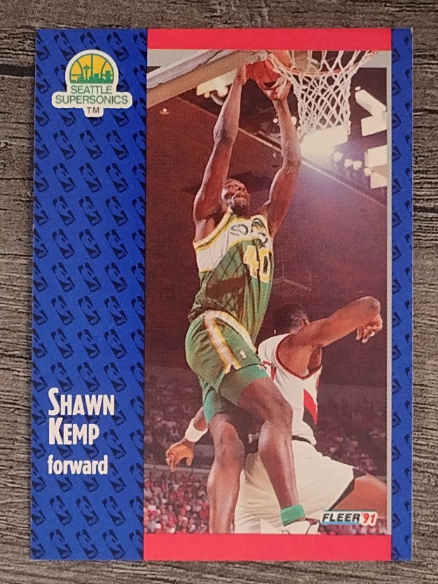 1991-92 Fleer #192 Shawn Kemp