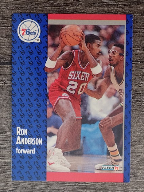 1991-92 Fleer #150 Ron Anderson