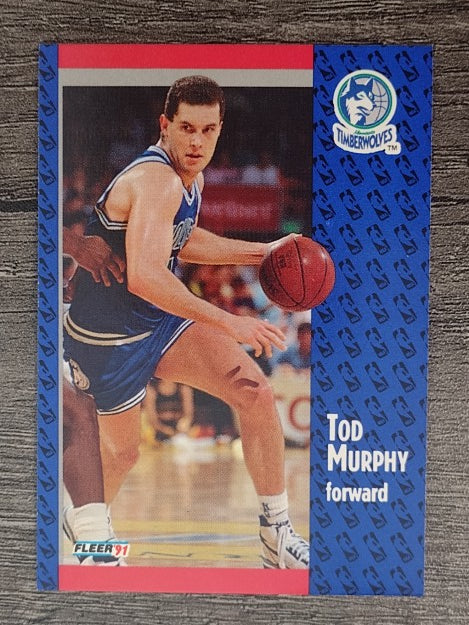 1991-92 Fleer #124 Tod Murphy