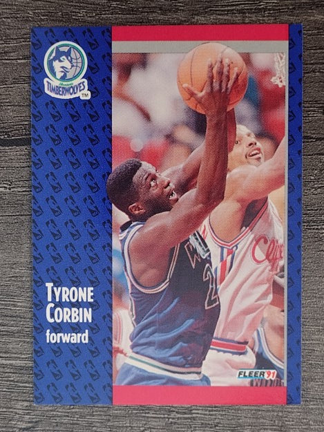 1991-92 Fleer #122 Tyrone Corbin