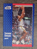 1991-92 Fleer #199 Blue Edwards