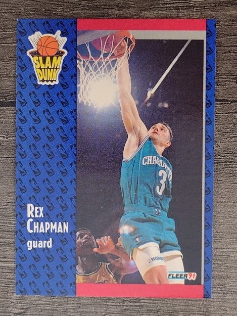 1991-92 Fleer #229 Rex Chapman SD