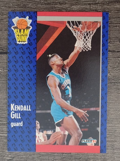 1991-92 Fleer #232 Kendall Gill SD