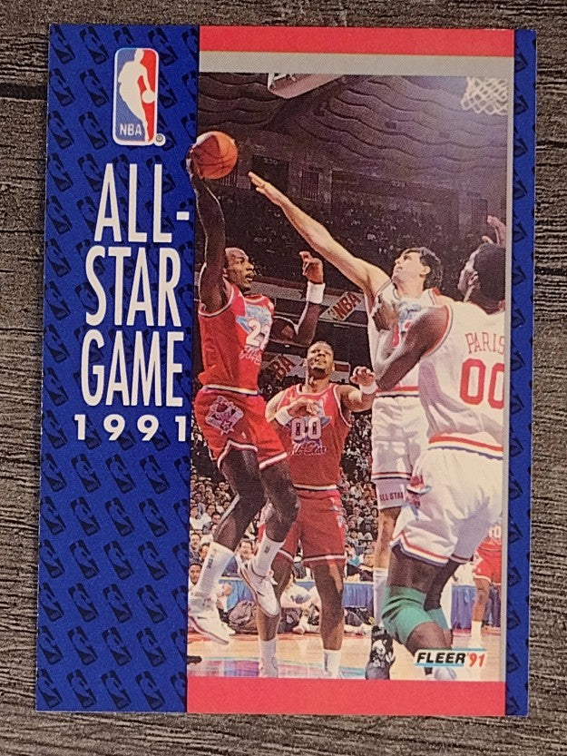 1991-92 Fleer #234 Clyde Drexler ASG/Kevin McHale ASG