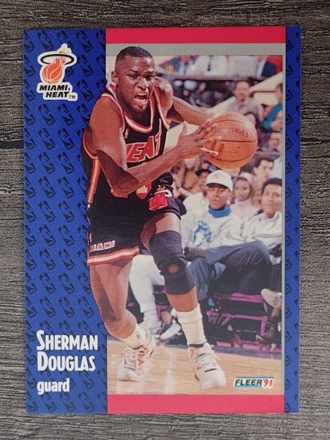 1991-92 Fleer #107 Sherman Douglas