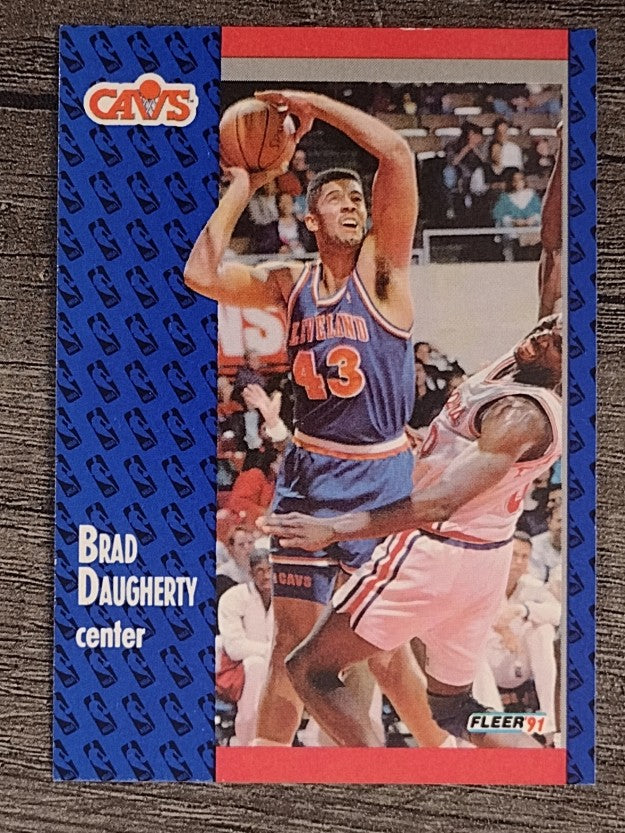 1991-92 Fleer #34 Brad Daugherty