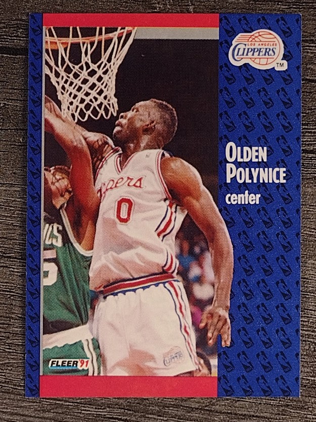 1991-92 Fleer #94 Olden Polynice
