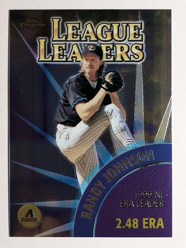 2000 Topps Chrome #464 Pedro Martinez/Randy Johnson LL