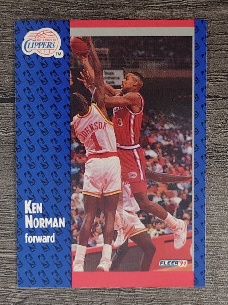 1991-92 Fleer #93 Ken Norman