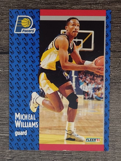 1991-92 Fleer #88 Micheal Williams
