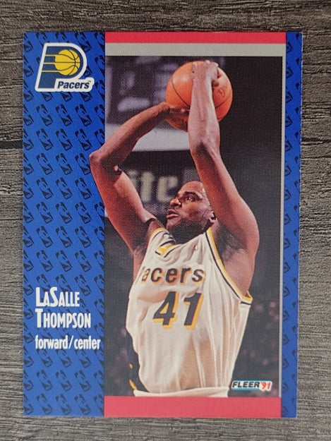 1991-92 Fleer #87 LaSalle Thompson