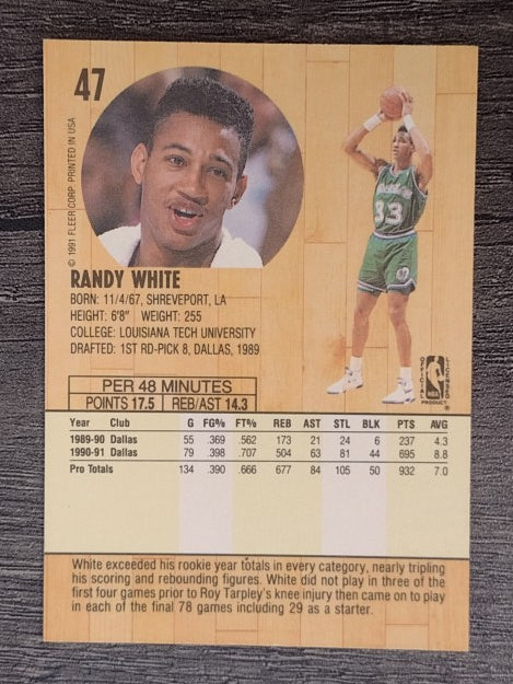 1991-92 Fleer #47 Randy White