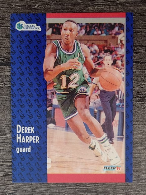 1991-92 Fleer #45 Derek Harper