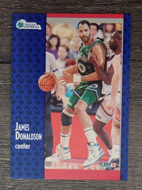 1991-92 Fleer #44 James Donaldson