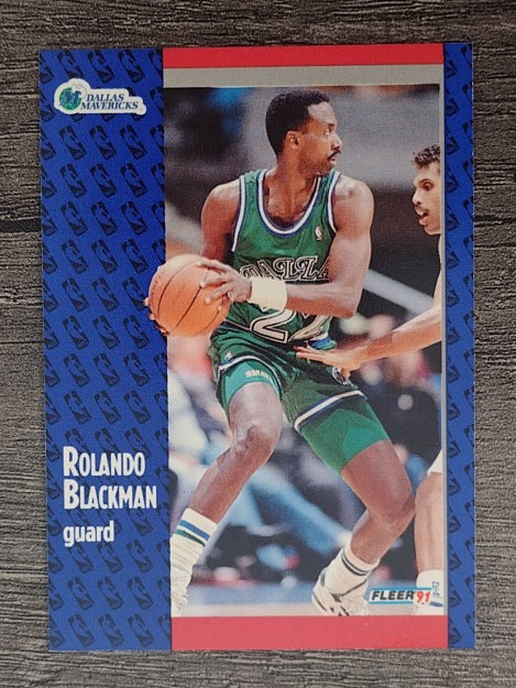 1991-92 Fleer #43 Rolando Blackman