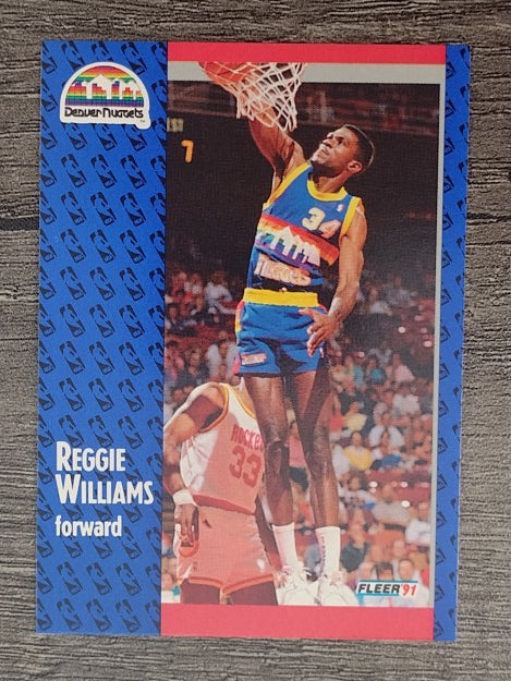 1991-92 Fleer #54 Reggie Williams