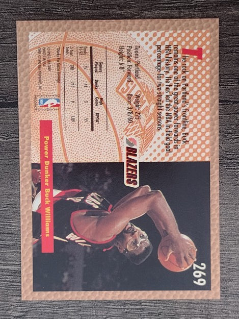 1992-93 Fleer #269 Buck Williams SD