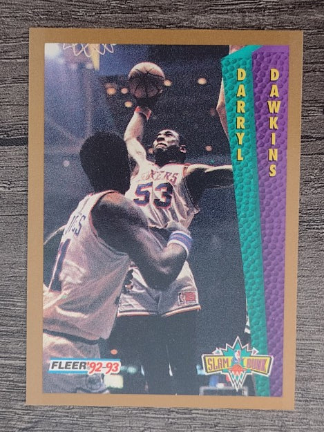 1992-93 Fleer #300 Darryl Dawkins SD