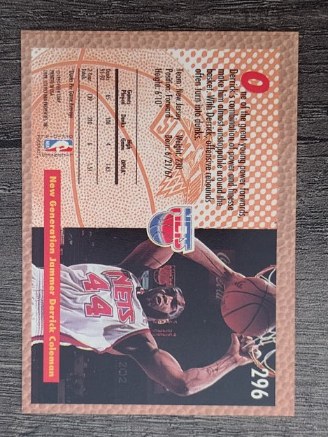 1992-93 Fleer #296 Derrick Coleman SD