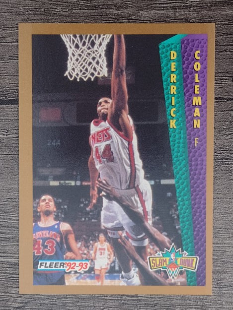 1992-93 Fleer #296 Derrick Coleman SD