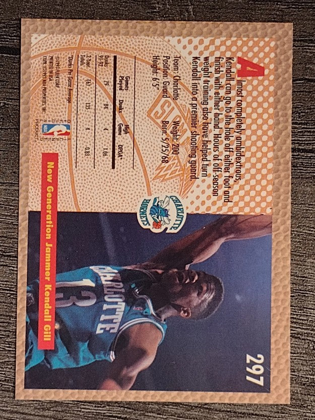 1992-93 Fleer #297 Kendall Gill SD