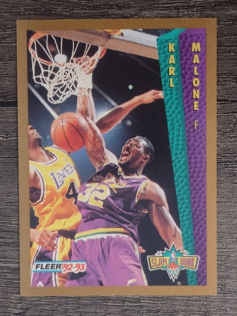 1992-93 Fleer #268 Karl Malone SD