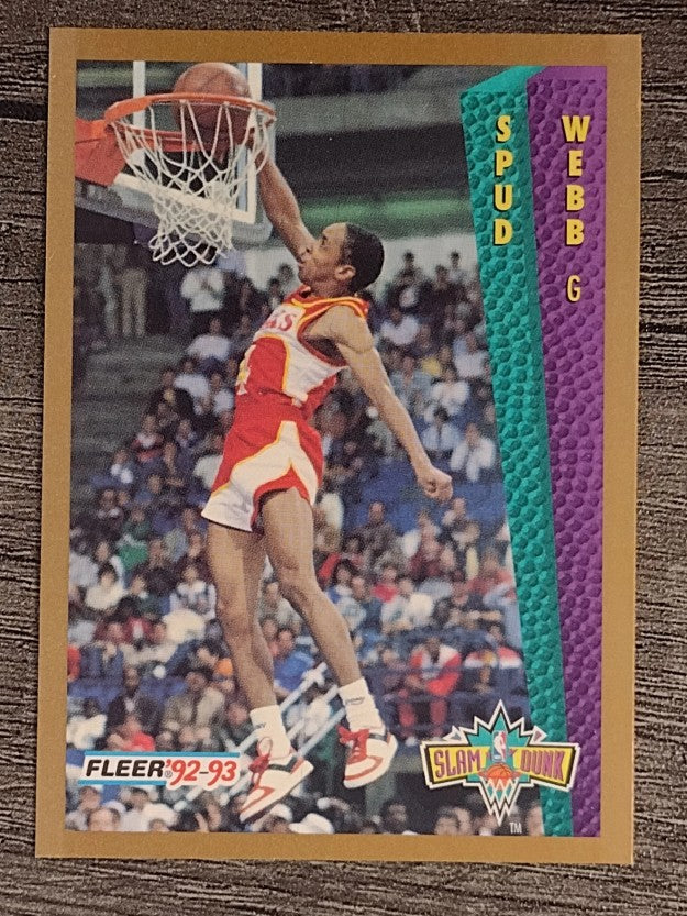 1992-93 Fleer #278 Spud Webb SD