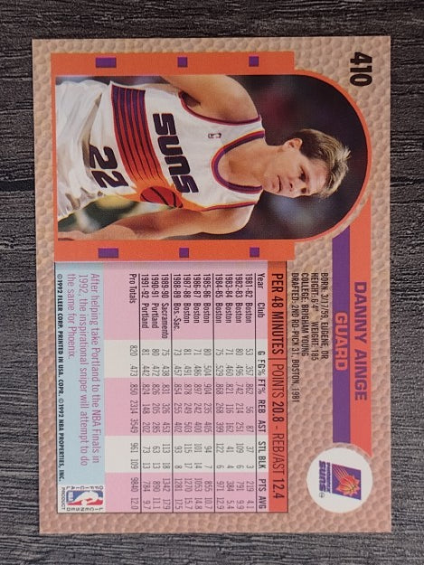 1992-93 Fleer #410 Danny Ainge