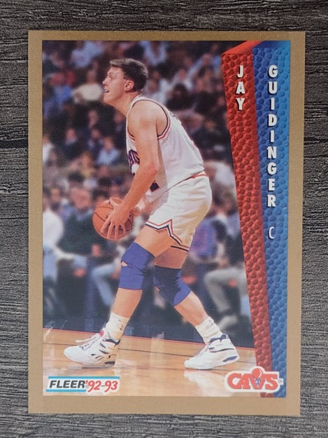 1992-93 Fleer #318 Jay Guidinger RC