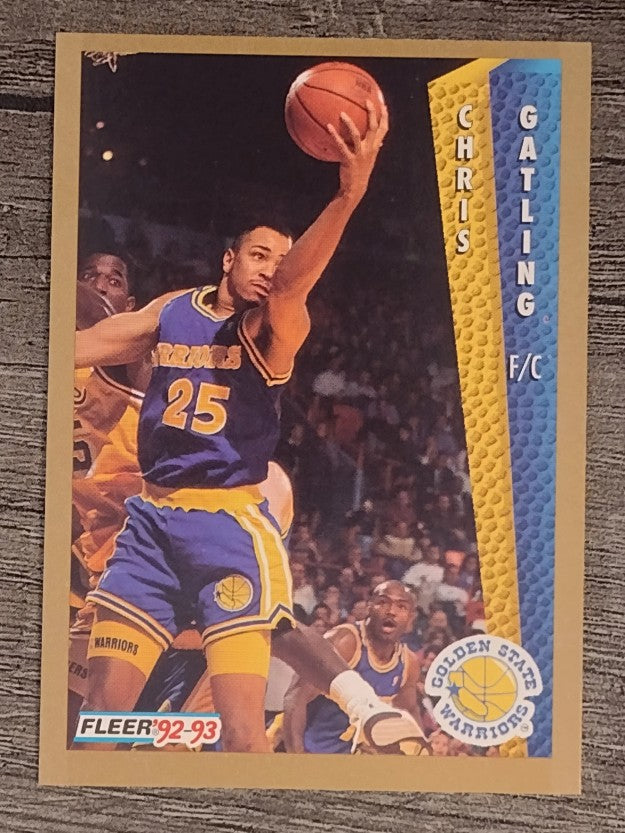1992-93 Fleer #338 Chris Gatling